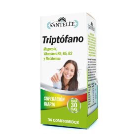 Triptófano 30 comprimidos Santelle