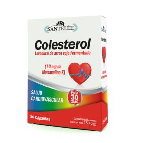 Colesterol 30 cápsulas Santelle